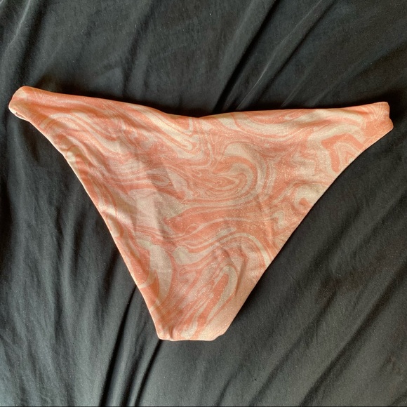 L*SPACE Shimmer Camacho Bikini Bottom - Size Medium - New With tags - Picture 8 of 12